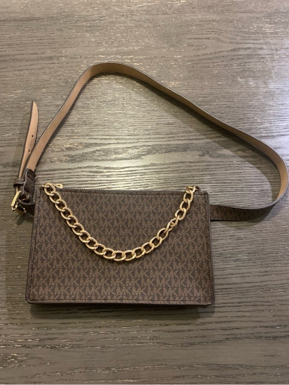 Michael Kors Signature Logo Belt Bag